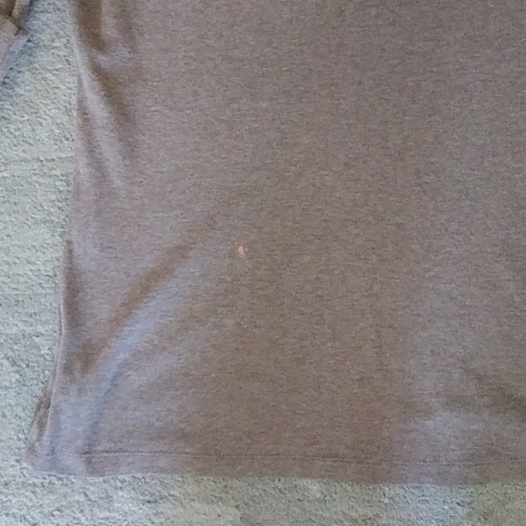 GAP WOMEN'S LONG SLEEVE CREWNECK TEE SHIRT,FITTED/CLINGY, COLOR-TAUPE,S-MED - Picture 8 of 9